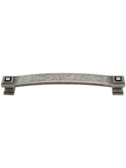 Delmar Cabinet Pull - 6 1/4 inch Center-to-Center in Distressed Pewter.